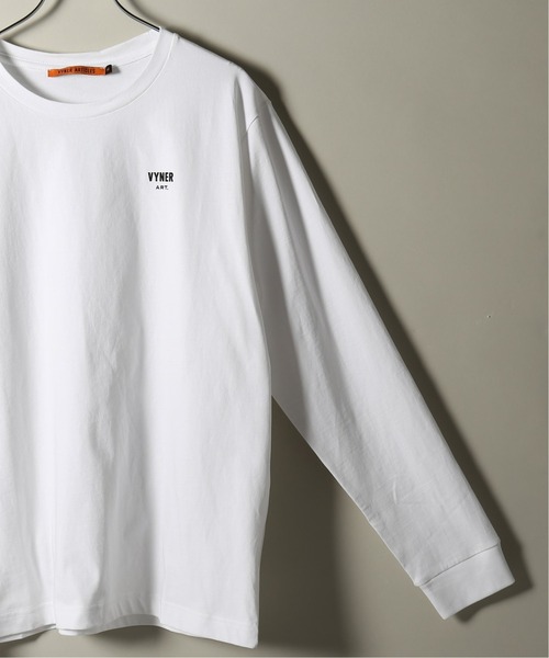VYNER ARTICLES(ヴァイナー アーティクルズ)の「【VYNER ARTICLES/ヴァイナー アーティクルズ】 Long Sleeve T-Shirt-Nikla(Tシャツ/カットソー・メンズ・ホワイト・SMALL/MEDIUM/LARGE)」の13枚目の写真