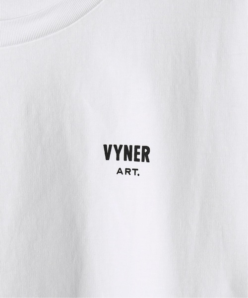 VYNER ARTICLES(ヴァイナー アーティクルズ)の「【VYNER ARTICLES/ヴァイナー アーティクルズ】 Long Sleeve T-Shirt-Nikla(Tシャツ/カットソー・メンズ・ホワイト・SMALL/MEDIUM/LARGE)」の2枚目の写真