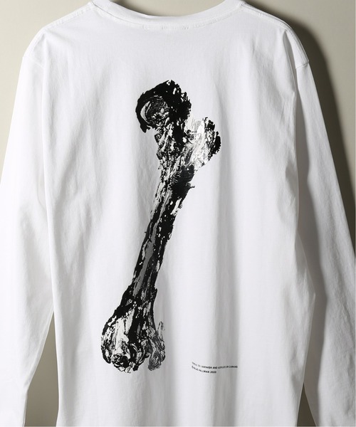 VYNER ARTICLES(ヴァイナー アーティクルズ)の「【VYNER ARTICLES/ヴァイナー アーティクルズ】 Long Sleeve T-Shirt-Nikla(Tシャツ/カットソー・メンズ・ホワイト・SMALL/MEDIUM/LARGE)」の4枚目の写真
