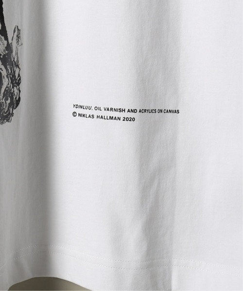VYNER ARTICLES(ヴァイナー アーティクルズ)の「【VYNER ARTICLES/ヴァイナー アーティクルズ】 Long Sleeve T-Shirt-Nikla(Tシャツ/カットソー・メンズ・ホワイト・SMALL/MEDIUM/LARGE)」の8枚目の写真