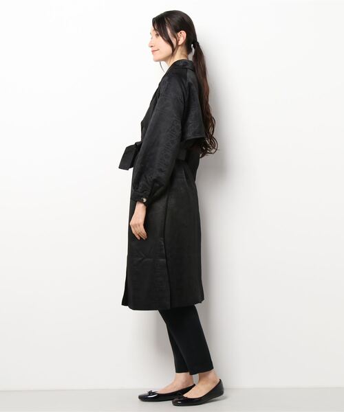 paravion(パラビオン)の「ヴィンテージトレンチ(トレンチコート・レディース・ベージュ/ブラック・ONESIZE)」の12枚目の写真