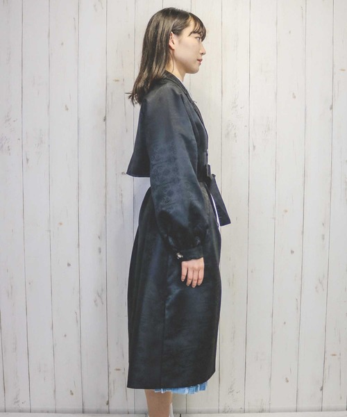 paravion(パラビオン)の「ヴィンテージトレンチ(トレンチコート・レディース・ベージュ/ブラック・ONESIZE)」の13枚目の写真