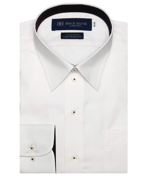 TOKYO SHIRTS(トウキョウシャツ)の「形態安定ノーアイロン レギュラー 長袖ビジネスワイシャツ(ビジネスシャツ・メンズ・ライトピンク・首回り37cm-裄丈80cm/首回り37cm-裄丈84cm/首回り39cm-裄丈80cm/首回り39cm-裄丈84cm/首回り41cm-裄丈82cm/首回り41cm-裄丈86cm/首回り42cm-裄丈82cm/首回り42cm-裄丈86cm/首回り43cm-裄丈82cm/首回り43cm-裄丈86cm)」の1枚目の写真
