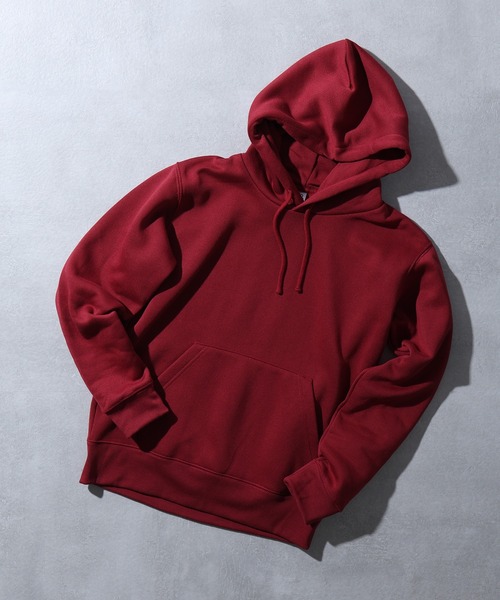 Printstar（プリントスター）の「【Printstar】10.0オンス プルオーバーパーカー ドライ 裏起毛 吸水速乾 00347（パーカー・レディース・ブラック/杢グレー/ホワイト/ネイビー/バーガンディー/グレー・LL/M/S/L/3L）」の6枚目の写真