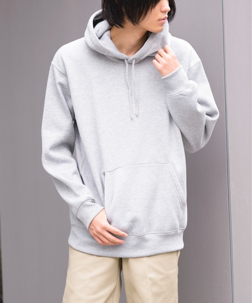 Printstar（プリントスター）の「【Printstar】10.0オンス プルオーバーパーカー ドライ 裏起毛 吸水速乾 00347（パーカー・レディース・ブラック/杢グレー/ホワイト/ネイビー/バーガンディー/グレー・LL/M/S/L/3L）」の12枚目の写真