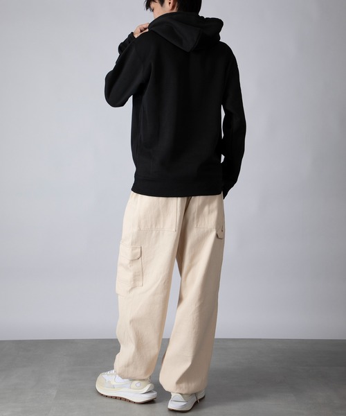 Printstar（プリントスター）の「【Printstar】10.0オンス プルオーバーパーカー ドライ 裏起毛 吸水速乾 00347（パーカー・レディース・ブラック/杢グレー/ホワイト/ネイビー/バーガンディー/グレー・LL/M/S/L/3L）」の17枚目の写真