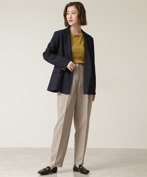 NATURAL BEAUTY BASIC(ナチュラルビューティーベーシック)の「ツイーディーチドリパンツ(その他パンツ・レディース・ベージュ系その他/ブラウン系その他・SMALL/MEDIUM/X-SMALL)」の9枚目の写真