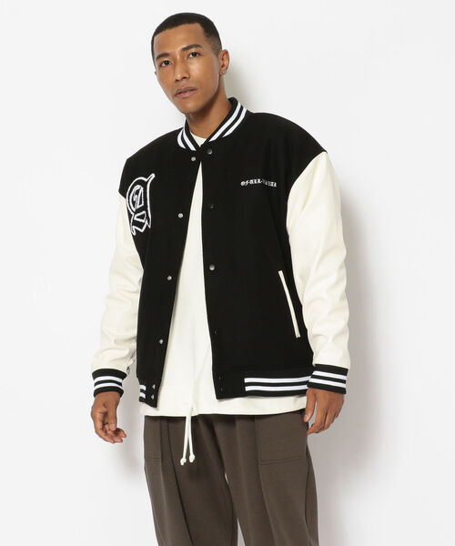 A4A（エーフォーエー）の「A4A(エーフォーエー) スタジャン（スタジャン・メンズ・ホワイト/ブラック・MEDIUM）」の17枚目の写真