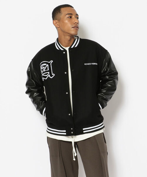 A4A（エーフォーエー）の「A4A(エーフォーエー) スタジャン（スタジャン・メンズ・ホワイト/ブラック・MEDIUM）」の20枚目の写真