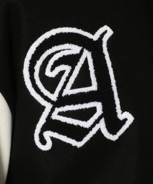 A4A（エーフォーエー）の「A4A(エーフォーエー) スタジャン（スタジャン・メンズ・ホワイト/ブラック・MEDIUM）」の9枚目の写真