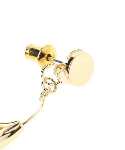 INGNI（イング）の「フラワーピアス（ピアス（両耳用）・レディース・ゴールド・ONE SIZE）」の4枚目の写真