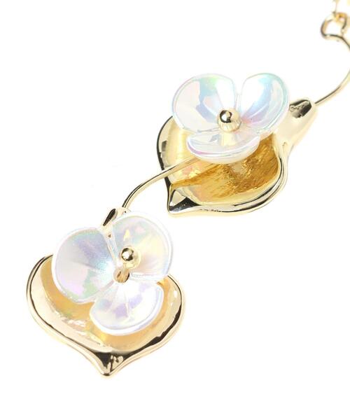 INGNI（イング）の「フラワーピアス（ピアス（両耳用）・レディース・ゴールド・ONE SIZE）」の5枚目の写真