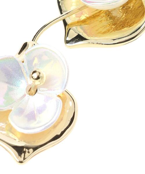 INGNI（イング）の「フラワーピアス（ピアス（両耳用）・レディース・ゴールド・ONE SIZE）」の7枚目の写真