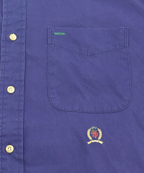 ヴィンテージ古着 Tommy 90s Tommy Tommy Hilfiger トミーヒルフィガー B D 無地シャツ シャツ ブラウス Tommy B D Hilfiger トミーヒルフィガー のファッション ヴィンテージ古着 Tommy 90s Tommy Tommy Hilfiger トミーヒルフィガー B D 無地シャツ シャツ ブラウス Tommy B D Hilfiger トミーヒルフィガー のファッション