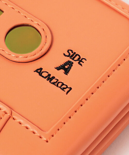 Ray BEAMS（レイビームス）の「Accommode / カセットテープ カードケース（カードケース・レディース・オレンジ/ミント・ONE SIZE）」の4枚目の写真