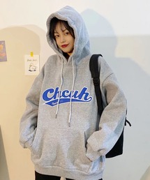 lala Born | フロントロゴオーバーサイズパーカー(パーカー)