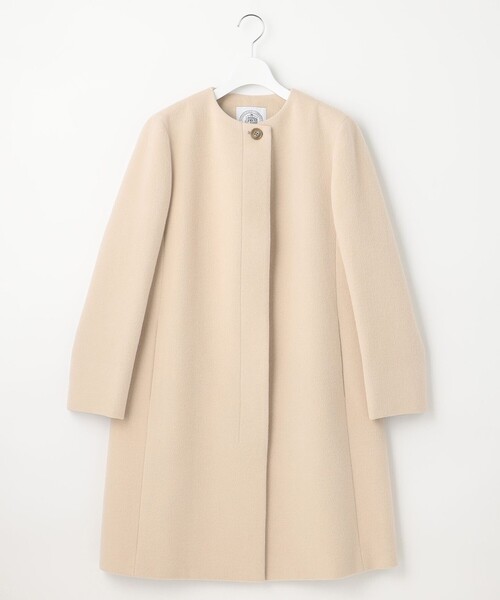 アンゴラビーバー ノーカラーコート（ノーカラーコート）｜J.PRESS