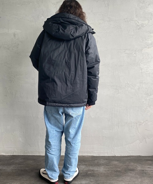 NANGA（ナンガ）の「[JEANSFACTORY×NANGA/ジーンズファクトリー×ナンガ] 別注 オーロラダウンジャケット（ダウンジャケット/コート・レディース・ベージュ/ブラック・XL/L/M/XS）」の20枚目の写真