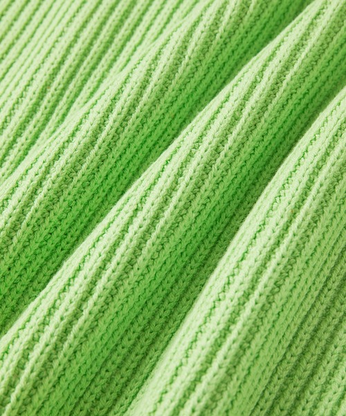 ADAM ET ROPE'（アダムエロペ）の「コンパクト畦ニットプルオーバー（ニット/セーター・レディース・ホワイト/ライトグリーン/レッド系その他/ピンク系その他2・FREE）」の17枚目の写真