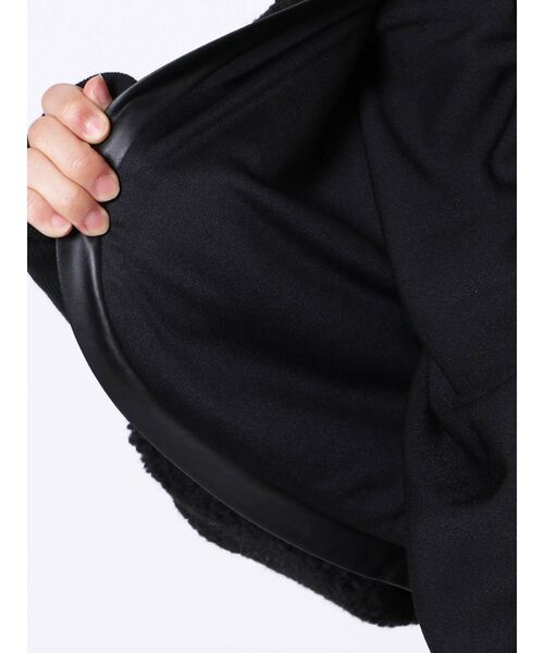 EMODA（エモダ）の「クロップドボアボレロ（カーディガン/ボレロ・レディース・ブラック/グレー/アイボリー・FREE）」の15枚目の写真