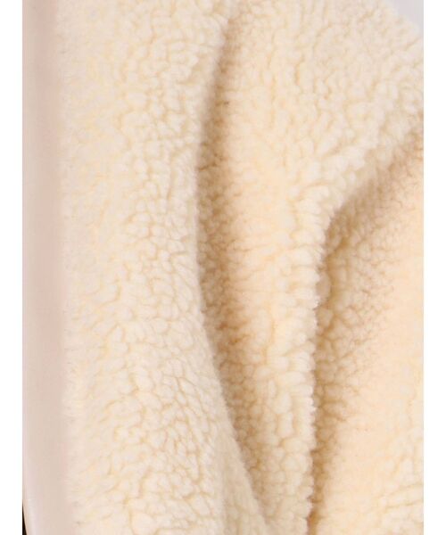 EMODA（エモダ）の「クロップドボアボレロ（カーディガン/ボレロ・レディース・ブラック/グレー/アイボリー・FREE）」の9枚目の写真