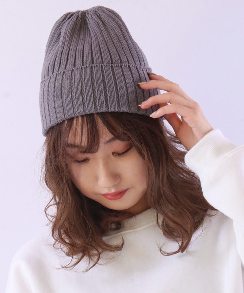 FUNALIVE（ファンアライブ）の「Cool Max ドライ ワッフルシングル＆ダブルワッチ（ニットキャップ/ビーニー・メンズ・ベージュ/ブラック系その他2/ブラック系その他/チャコールグレー/グレー系その他/グレー系その他2/ブラック/ベージュ系その他2/ベージュ系その他・FREE）」の7枚目の写真