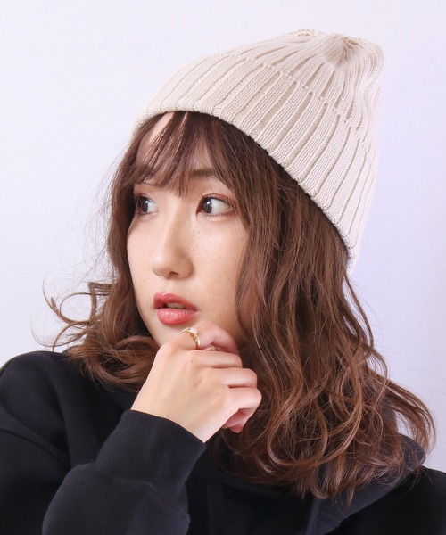 FUNALIVE（ファンアライブ）の「Cool Max ドライ ワッフルシングル＆ダブルワッチ（ニットキャップ/ビーニー・メンズ・ベージュ/ブラック系その他2/ブラック系その他/チャコールグレー/グレー系その他/グレー系その他2/ブラック/ベージュ系その他2/ベージュ系その他・FREE）」の9枚目の写真