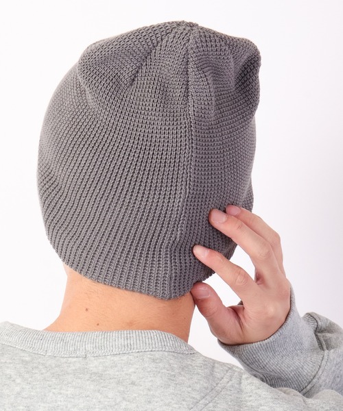 FUNALIVE（ファンアライブ）の「Cool Max ドライ ワッフルシングル＆ダブルワッチ（ニットキャップ/ビーニー・メンズ・ベージュ/ブラック系その他2/ブラック系その他/チャコールグレー/グレー系その他/グレー系その他2/ブラック/ベージュ系その他2/ベージュ系その他・FREE）」の16枚目の写真