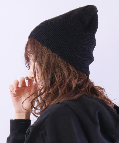 FUNALIVE（ファンアライブ）の「Cool Max ドライ ワッフルシングル＆ダブルワッチ（ニットキャップ/ビーニー・メンズ・ベージュ/ブラック系その他2/ブラック系その他/チャコールグレー/グレー系その他/グレー系その他2/ブラック/ベージュ系その他2/ベージュ系その他・FREE）」の19枚目の写真