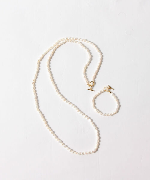 NOLLEY’S（ノーリーズ）の「◇【WEB限定】淡水パールロングネックレス（ネックレス・レディース・オフホワイト・FREE）」の4枚目の写真