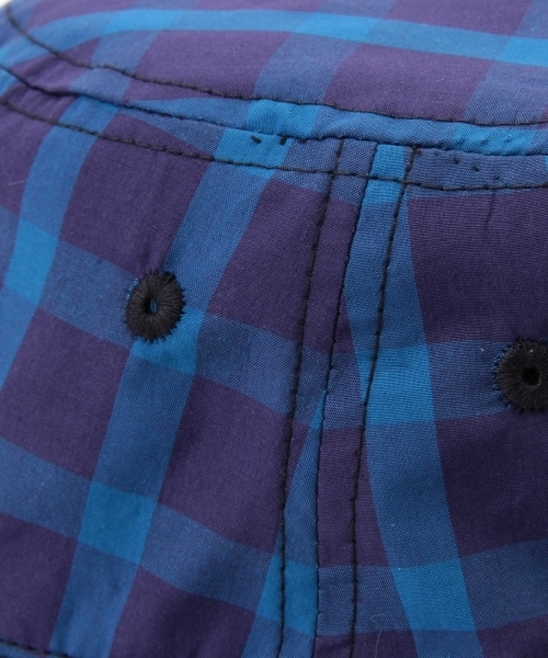 BEAMS BOY（ビームスボーイ）の「ΠBEAMS BOY / チェック リバーシブル ハット（ハット・レディース・グレー/ブルー・ONE SIZE）」の18枚目の写真