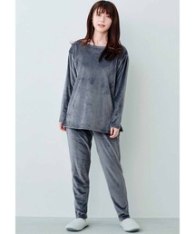 IEDIT | ＩＥＤＩＴ　表も裏もふわふわな両面起毛パジャマ(ルームウェア/パジャマ)