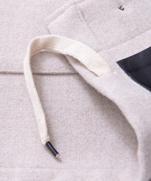 Revo.（レボ）の「オーバーサイズ ミリタリー メルトンジャケット（ミリタリージャケット・メンズ・カーキ/ブラック/ライトグレー・2/1）」の9枚目の写真