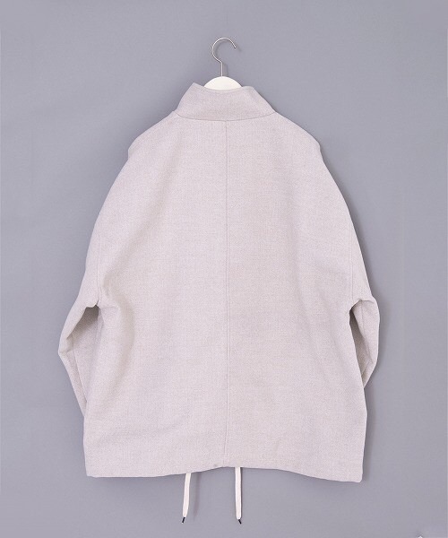 Revo.（レボ）の「オーバーサイズ ミリタリー メルトンジャケット（ミリタリージャケット・メンズ・カーキ/ブラック/ライトグレー・2/1）」の10枚目の写真