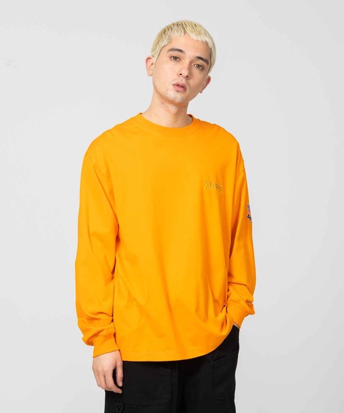 XLARGE(エクストララージ)の「CONSTRUCTION L/S TEE(Tシャツ/カットソー・メンズ・ブラック/ホワイト/オレンジ・M/XL/L/S)」の18枚目の写真