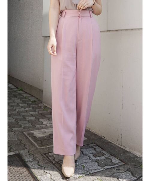 MERCURYDUO（マーキュリーデュオ）の「【To/】ツイルバナナシルエットパンツ（その他パンツ・レディース・ライトブルー/ピンク/アイボリー・SMALL/MEDIUM）」の15枚目の写真