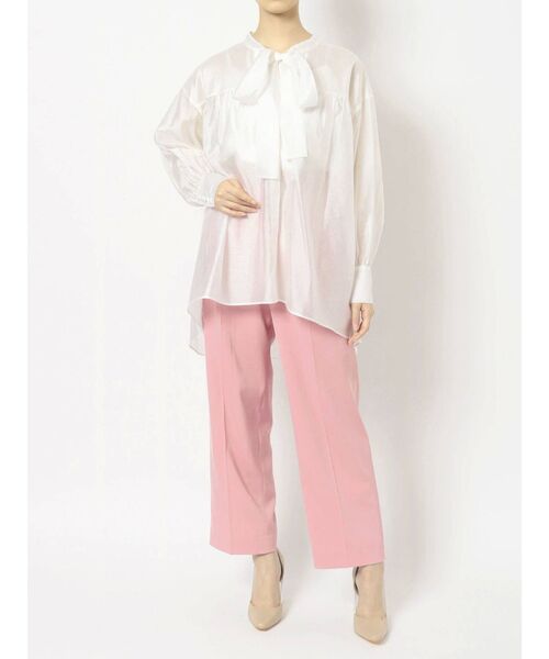 MERCURYDUO（マーキュリーデュオ）の「【To/】ツイルバナナシルエットパンツ（その他パンツ・レディース・ライトブルー/ピンク/アイボリー・SMALL/MEDIUM）」の16枚目の写真