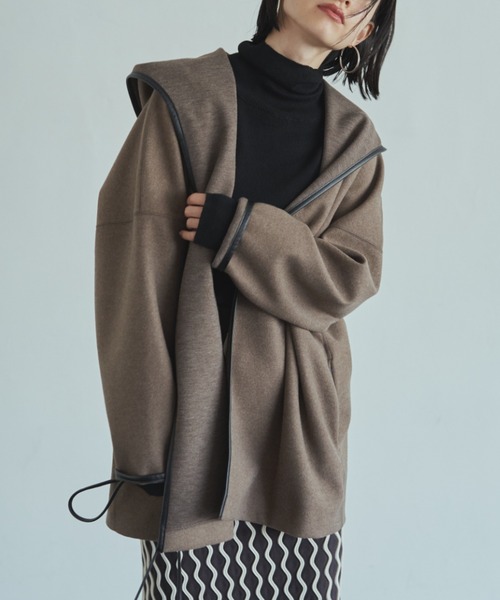 ラウンジドレス ショートカットコート 新品 ライトグレー  コート LOUNGEDRESS（ラウンジドレス）の「ショートカットコート（その他
