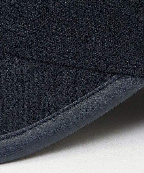 ikka（イッカ）の「キャンバスワークキャップ（キャップ・メンズ・ベージュ/ネイビー/グレー・FREE）」の6枚目の写真