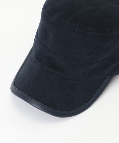 ikka（イッカ）の「キャンバスワークキャップ（キャップ・メンズ・ベージュ/ネイビー/グレー・FREE）」の11枚目の写真