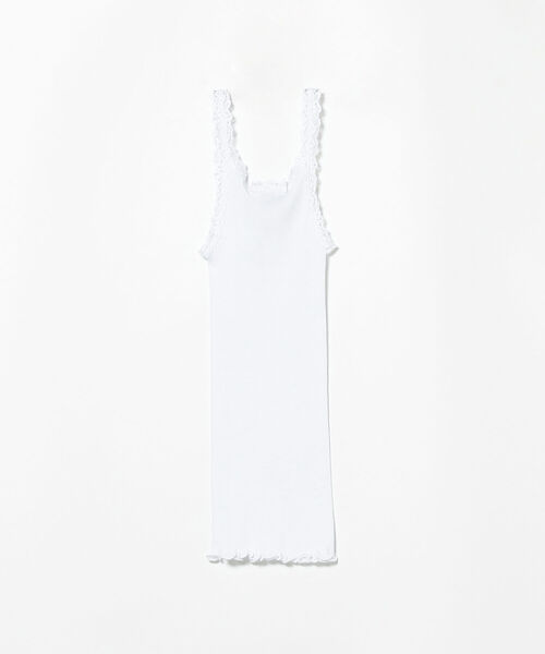 Ray BEAMS(レイビームス)の「GICIPI / VARESE(タンクトップ・レディース・ホワイト/ライトブルー/ブラック・ONE SIZE)」の9枚目の写真