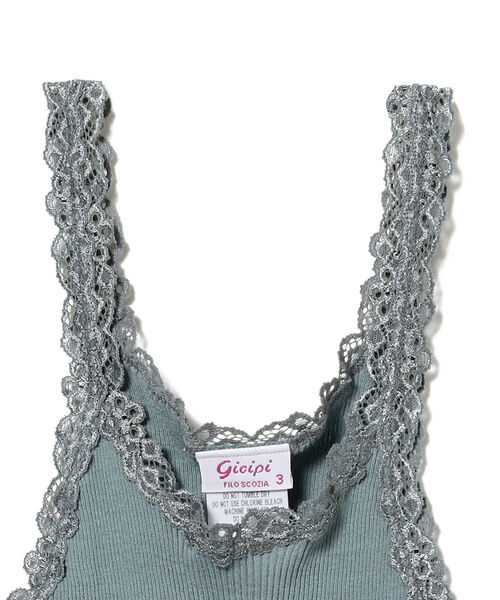 Ray BEAMS(レイビームス)の「GICIPI / VARESE(タンクトップ・レディース・ホワイト/ライトブルー/ブラック・ONE SIZE)」の14枚目の写真