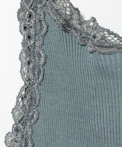 Ray BEAMS(レイビームス)の「GICIPI / VARESE(タンクトップ・レディース・ホワイト/ライトブルー/ブラック・ONE SIZE)」の15枚目の写真