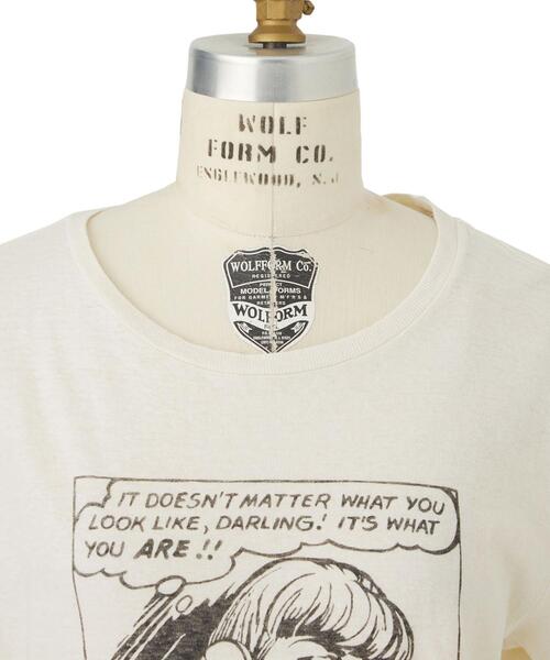Drawer（ドゥロワー）の「＜ RE/DONE(リダン）＞ LADY T SHT（Tシャツ/カットソー・レディース・ホワイト・S/M）」の4枚目の写真