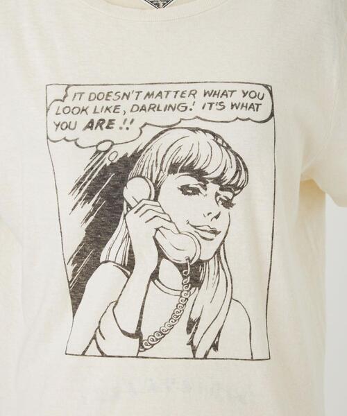 Drawer（ドゥロワー）の「＜ RE/DONE(リダン）＞ LADY T SHT（Tシャツ/カットソー・レディース・ホワイト・S/M）」の7枚目の写真