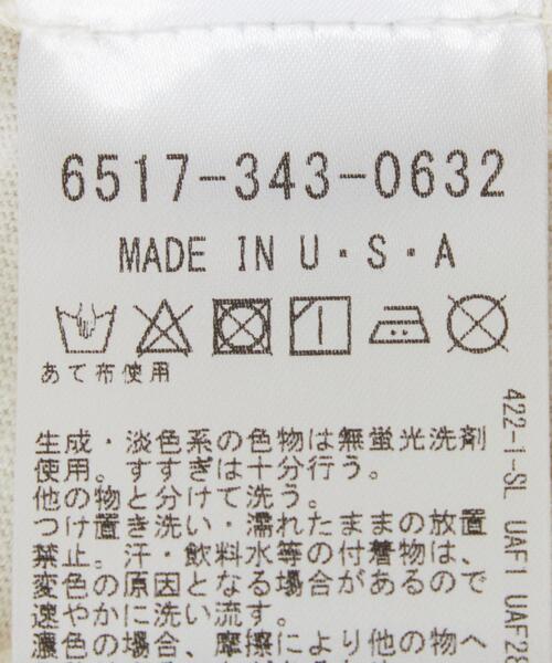 Drawer（ドゥロワー）の「＜ RE/DONE(リダン）＞ LADY T SHT（Tシャツ/カットソー・レディース・ホワイト・S/M）」の8枚目の写真