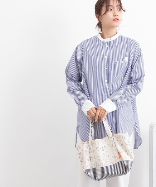 POU DOU DOU（プードゥドゥ）の「Favorisプリントトートバッグ（トートバッグ・レディース・キナリ・8）」の7枚目の写真