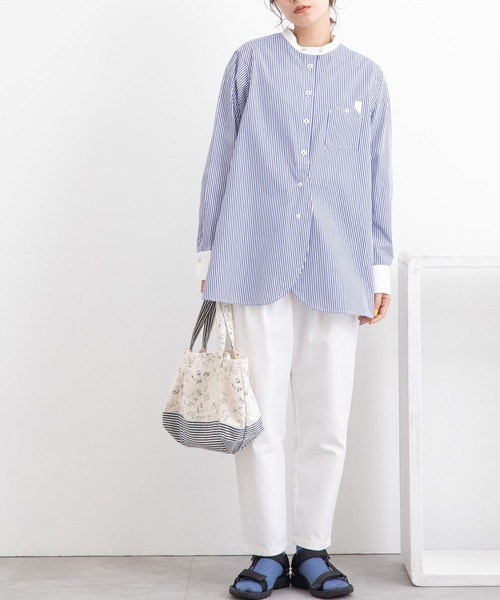 POU DOU DOU（プードゥドゥ）の「Favorisプリントトートバッグ（トートバッグ・レディース・キナリ・8）」の9枚目の写真