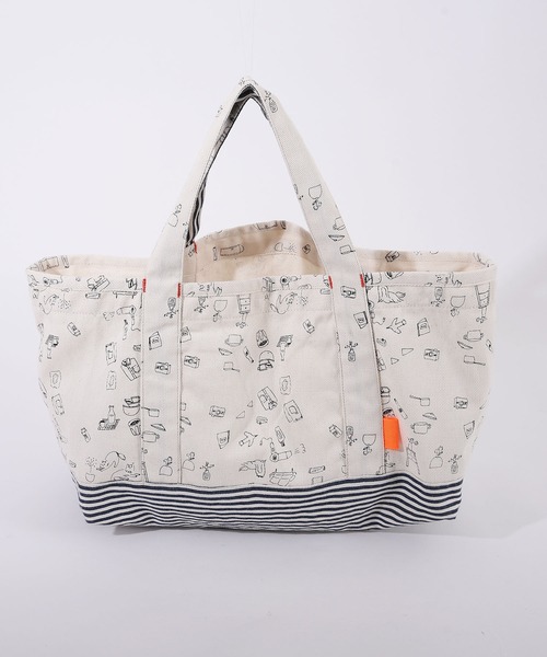 POU DOU DOU（プードゥドゥ）の「Favorisプリントトートバッグ（トートバッグ・レディース・キナリ・8）」の16枚目の写真