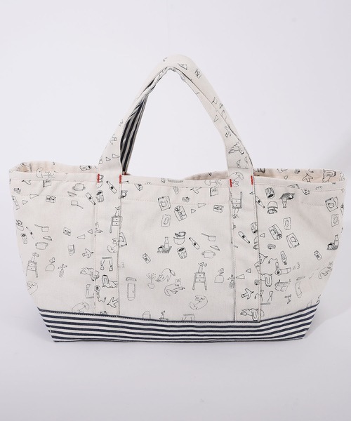 POU DOU DOU（プードゥドゥ）の「Favorisプリントトートバッグ（トートバッグ・レディース・キナリ・8）」の18枚目の写真